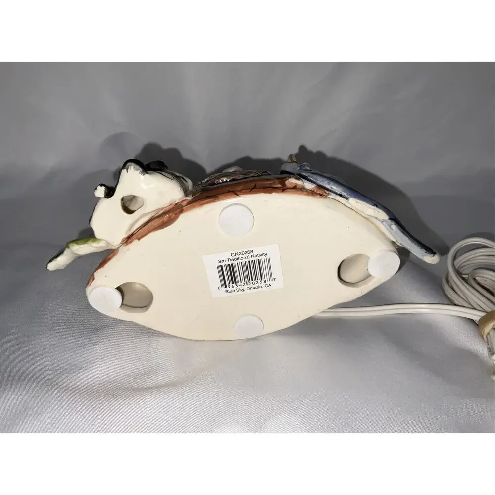 Blue Sky Clayworks Heather Goldminc Traditional Nativity Light Up Figural Scene - Picture 4 of 4